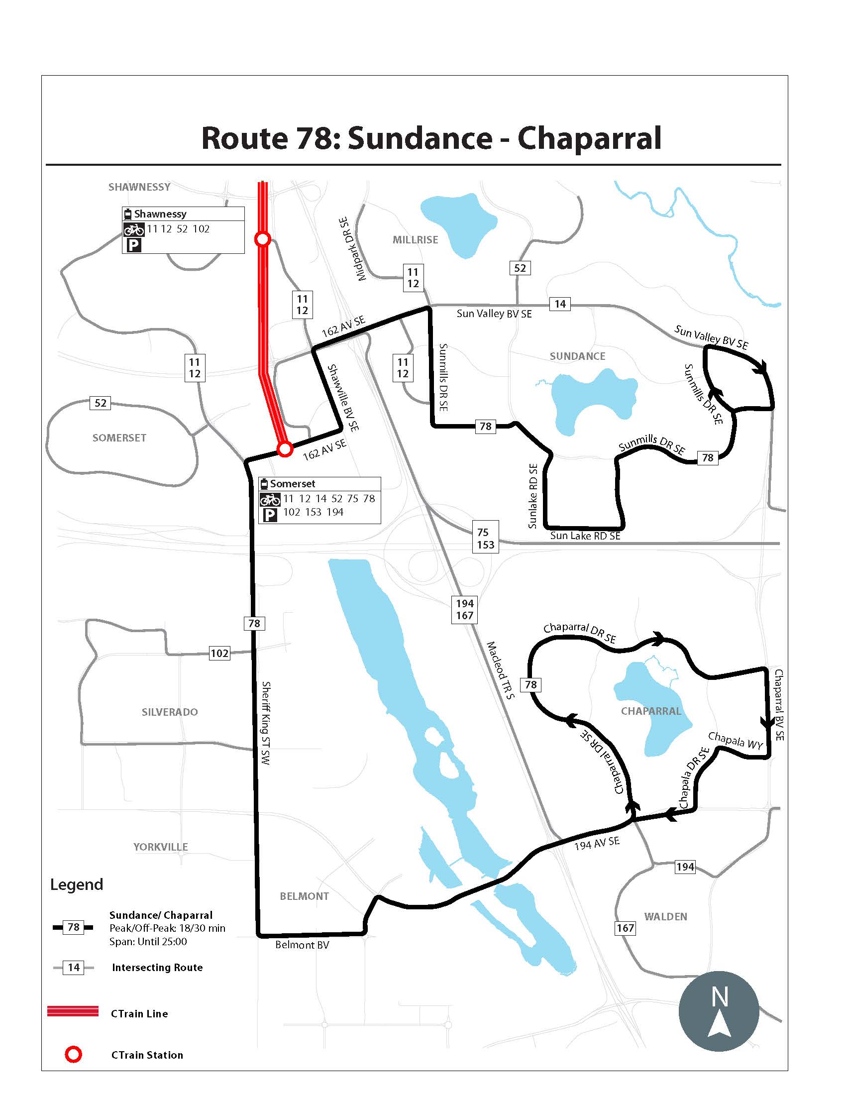 Route 78 route changes 2022